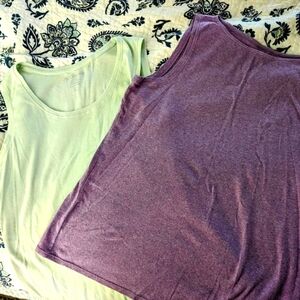Two Chico sleeveless tops
